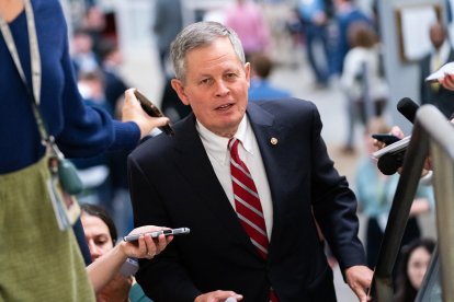 Steve Daines en Capitol Hill/ Allison Robbert