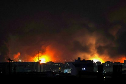 Bombardeos en Teherán (Irán). 7 de marzo de 2026