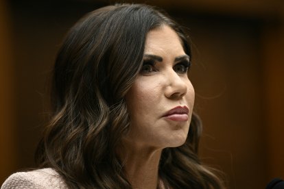 Noem en la Cámara de Representantes/ Brendan Smialowski