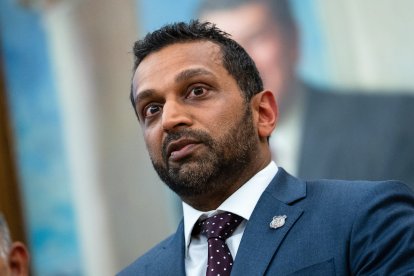 Kash Patel, durante una comparecencia en la Casa Blanca. Imagen de archivo