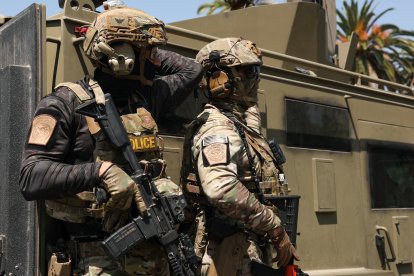 Federal agents with US Customs and Border Patrol (CBP). File archive