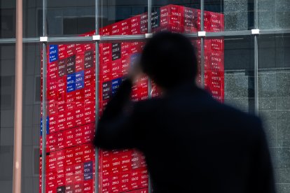 Imagen de la bolsa de valores (Archivo)