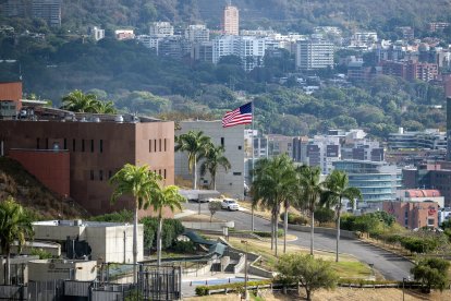 La embajada de Estados Unidos en Venezuela, que retomó operaciones en marzo de este año.