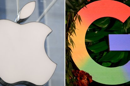 Logos de Apple y Google