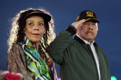 Rosario Murillo y Daniel Ortega.