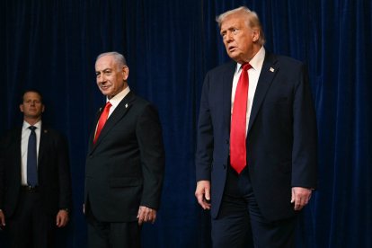 Benjamin Netanyahu y Donald Trump en Palm Beach/ Jim Watson