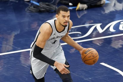 Victor Wembanyama, candidato al MVP de la temporada regular de la NBA. Imagen de archivo