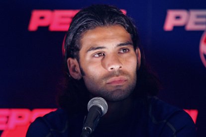 El exfutbolista mexicano Rafa Márquez, en 2005. Imagen de archivo