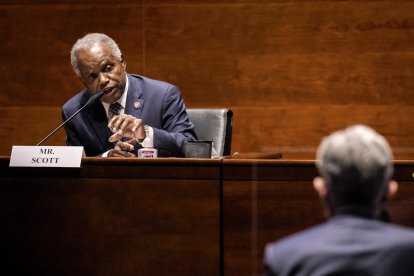 El representante demócrata David Scott. Imagen de archivo