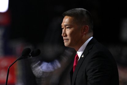 Hung Cao en la RNC de 2024/ Patrick T. Fallon