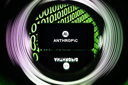 Logo de Anthropic. Imagen de archivo