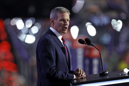 Bill Lee, gobernador de Tennessee durante la RNC de 2024/ Kamil Krzaczynski