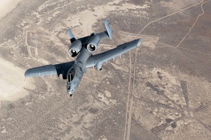 Un A-10 Thunderbolt - Imagen de Archivo