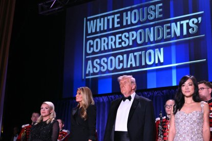 Donald Trump en la Cena de Corresponsales de la Casa Blanca/ Mandel Ngan