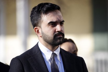 Alcalde Mamdani(Photo by Leonardo MUNOZ / AFP)