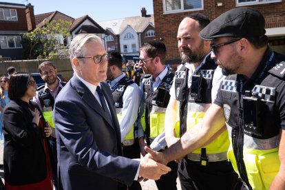 El primer ministro británico se reúne con los servicios de emergencia de Shomrim North West London