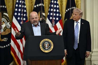 Rick Harrison junto a Donald Trump/ Kent Nishimura
