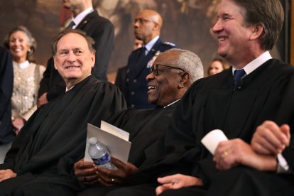 Samuel Alito, Clarence Thomas y Brett Kavanaugh/ Chip Somodevilla