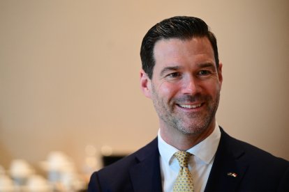 El ministro de Migraciones, Johan Forssell
