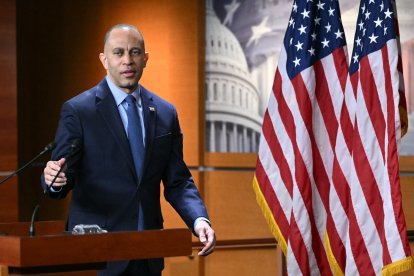 Hakeem Jeffries en Capitol Hill/ Mandel Ngan