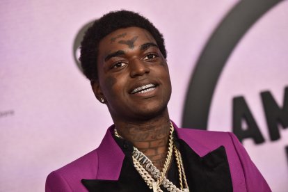 El rapero Kodak Black, durante una gala en 2022
