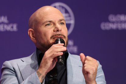 El músico Armando Christian Perez, más conocido como Pitbull (Archivo)