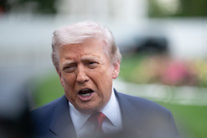 Donald Trump en la Casa Blanca/ Andrew Leyden