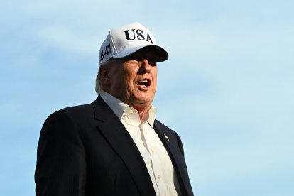Donald Trump en la Casa Blanca/ Alex Wroblewski