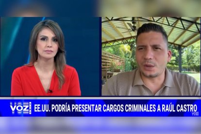 Fragmento del noticiero de Voz News del 15 de mayo