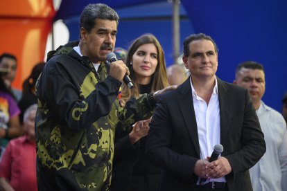 Nicolás Maduro y Alex Saab/ Gabriela Oraa