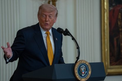 Donald Trump en la Casa Blanca/ Andrew Leyden