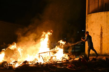 Protestas en Cuba, a mediados de mayo, por la falta de energía eléctrica en el país.