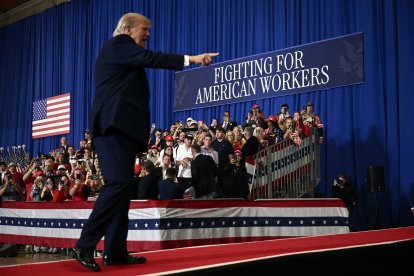 Donald Trump en Nueva York/ Brendan Smialowski