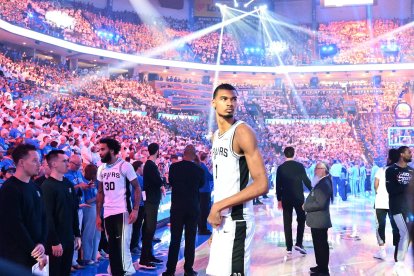 Wembanyama (victor) BASKET CHPT NBA 2026 OKLAHOMA CITY THUNDER-SAN ANTONIO SPURS (122-113)