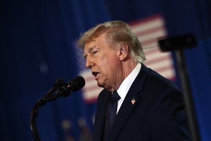 Donald Trump en Suffern, Nueva York/ Brendan Smialowski