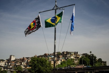 Una imagen de archivo de un complejo de favelas de Maré, al norte de Río de Janeiro