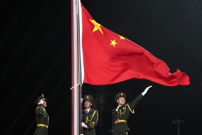 Imagen referencial de la bandera de China