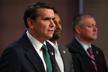 El fiscal general interino Todd Blanche.