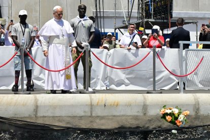 El papa en Canarias