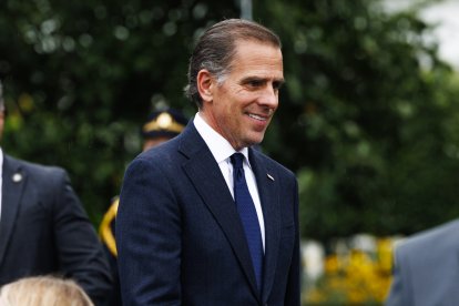 Hunter Biden en Washington DC/ AARON SCHWARTZ