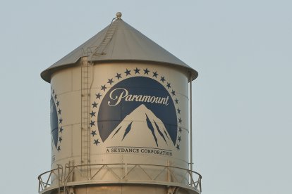 El logo de Paramount Pictures.