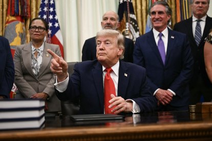 El presidente Donald Trump.