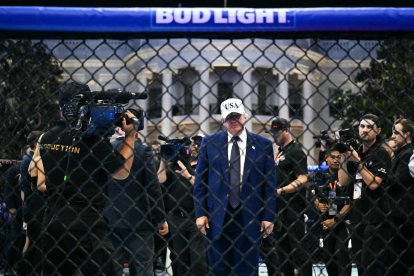Donald Trump en el evento