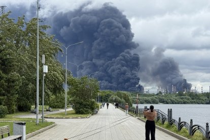 Imagen de un ataque en Rusia