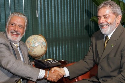Lula y Jaques Wagner