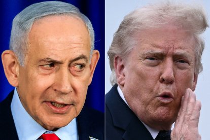Benjamin Netanyahu y Donald Trump/ RONEN ZVULUN / VARIOUS SOURCES