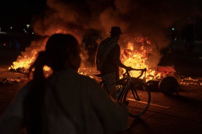 Manifestación en Colombia