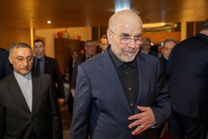 Speaker of the Parliament of Iran, Mohammad Bagher Ghalibaf (Files)