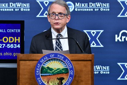 Mike DeWine, gobernador de Ohio/ JASON WHITMAN