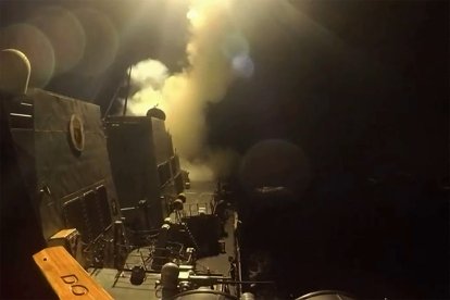 An image grab from a video released by the US Central Command (CENTCOM) on June 11, 2026 shows what the military says are strikes targeting "Iranian military surveillance capabilities, communications systems and air defense sites". The United States launched a new wave of attacks against Iran as efforts to end the three-month old war sputtered, and Tehran hit back saying it will target any ship going through the Strait of Hormuz. (Photo by Handout / US Central Command (CENTCOM) / AFP) / RESTRICTED TO EDITORIAL USE - MANDATORY CREDIT "AFP PHOTO / CENTCOM" - HANDOUT - NO MARKETING NO ADVERTISING CAMPAIGNS - DISTRIBUTED AS A SERVICE TO CLIENTS